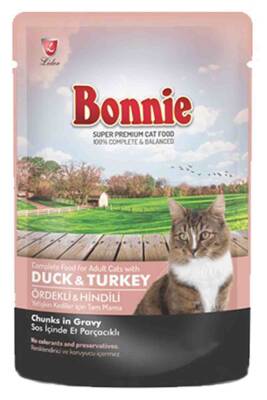 Bonnie Hindili Kedi Konservesi 85gr - 1