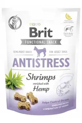 Brit Antistress Karides ve Kenevirli Köpek Ödül Maması 150gr - 1