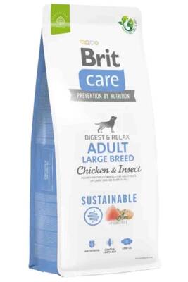 Brit Care Digest & Relax Tavuklu Larva Proteinli Büyük Irk Yetişkin Köpek Maması 14kg - 1