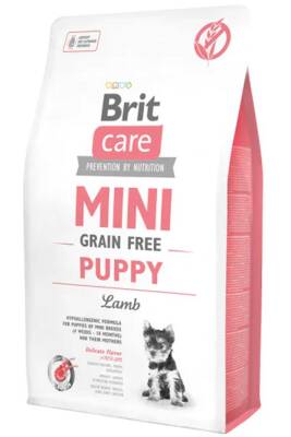 Brit Care Hypo-Allergenic Tahılsız Kuzu Etli Küçük Irk Yavru Köpek Maması 7kg - 1