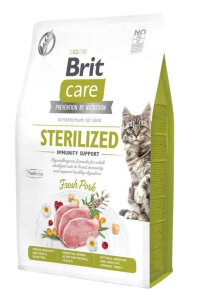 Brit Care Immunity Support Domuz Etli Tahılsız Kısırlaştırılmış Kedi Maması 2 KG - 2