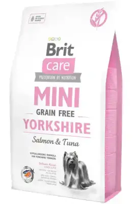 Brit Care Mini Yorkshire Tahılsız Somon ve Ton Balıklı Yetişkin Köpek Maması 2kg - 1