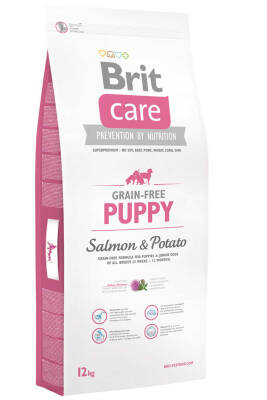 Brit Care Puppy Somon ve Patatesli Tahılsız Yavru Köpek Maması 12kg - 1