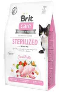 Brit Care Sindirim Sistemi Destekleyici Tavşan Etli Tahılsız Kısırlaştırılmış Kedi Maması 2 KG - BRIT