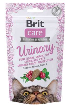 Brit Care Snack Urinary İdrar Sağlığı Destekleyici Kedi Ödül Maması 50gr - 1