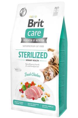 Brit Care Urinary İdrar Yolları Sağlığı için Tavuklu Kısırlaştırılmış Kedi Maması 7kg - 1