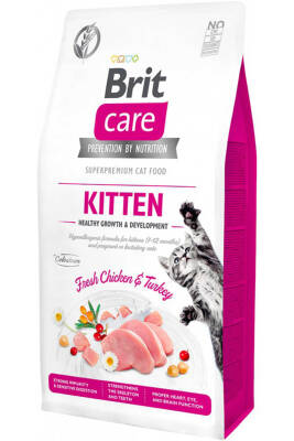 Brit Kitten Bağışıklık Güçlendiren Tavuklu Yavru Kedi Maması 2kg - 1