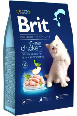 Brit Premium Tavuklu Yavru Kedi Maması 8kg - 1