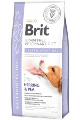 Brit Veterinary Diet Gastrointestinal Ringa Balıklı Tahılsız Köpek Maması 12kg - 1