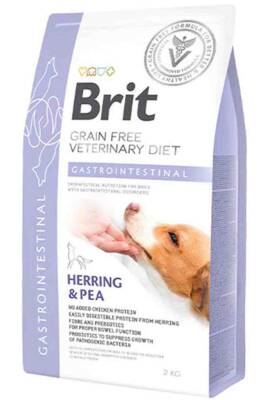 Brit Veterinary Diet Gastrointestinal Sindirim Sistemi Destekleyici Tahılsız Köpek Maması 2kg - 1