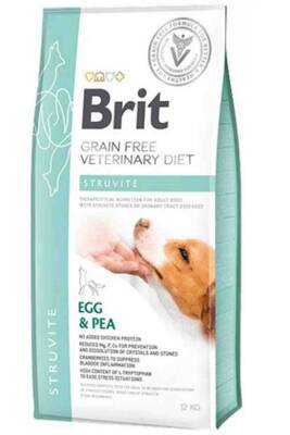 Brit Veterinary Diet Struvite İdrar Yolu Sağlığı Destekleyici Tahılsız Köpek Maması 12kg - 1