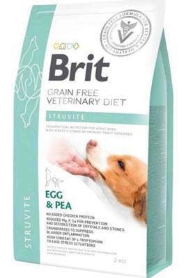 Brit Veterinary Diet Struvite İdrar Yolu Sağlığı Destekleyici Tahılsız Köpek Maması 2kg - 1