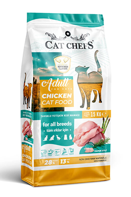  Cat Chefs Tavuklu Yetişkin Kedi Maması 15 Kg - 1