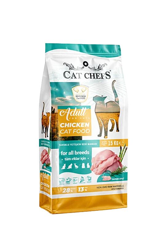 Cat Chefs Tavuklu Yetişkin Kedi Maması 15 Kg - 1