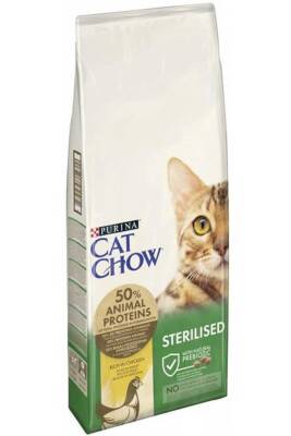 Cat Chow Tavuklu Kısırlaştırılmış Kedi Maması 15kg - 1