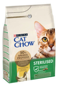 Cat Chow Tavuklu Kısırlaştırılmış Kedi Maması 15kg - 1