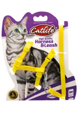 Catlife Göğüs Tasması+Gezdirme Kayışı Mix Color - 1