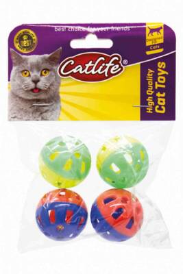 Catlife Zilli Kedi Oyuncağı 4lü Paket - 1