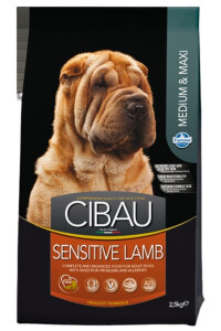 Cibau Sensitive Kuzu Etli Orta Irk Yetişkin Köpek Maması 12 KG - CİBAU