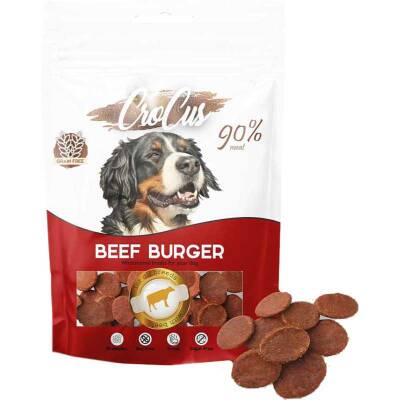 Crocus Burger Biftekli Tahılsız Köpek Ödülü 80gr - 1