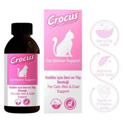 Crocus Kedi Biotin Desteği 100ml - 1