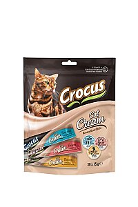 Crocus Multipack Krema Ek Besin Takviyesi Kedi Ödülü 30x15 Gr