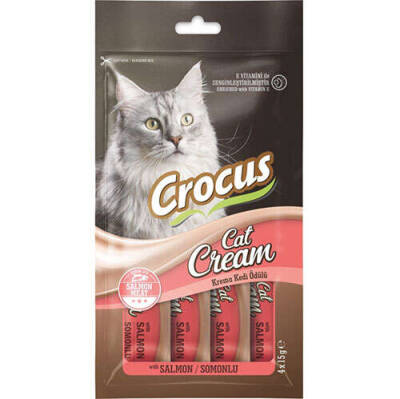 Crocus Somonlu Kedi Krema Ödülü 4X15 Gram - 1