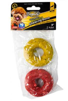 Doglife Munchy Donut Köpek Ödül Kemiği 60gr 2li - 1