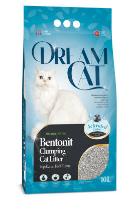 Dream Cat Aktif Karbonlu Kedi Kumu 10 LT - 1