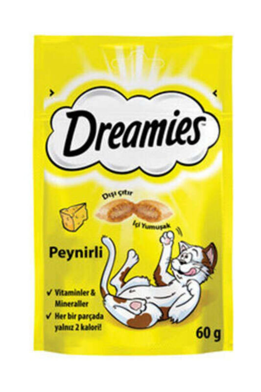 Dreamies With Cheese Peynirli Kedi Ödülü 60 Gr - 1