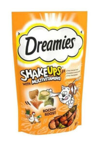 Dreamies Shake Ups Multivitamins Tavuk ve Ördek Aromalı Naneli Kedi Ödülü 55 Gr - DREAMIES