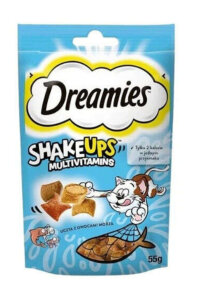 Dreamies Shake Ups Multivitamins Ton Balığı Somon ve Karidesli Kedi Ödülü 55 Gr - 2