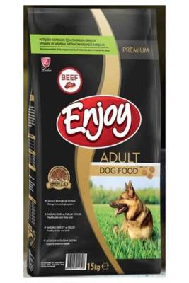 Enjoy Biftekli Yetişkin Köpek Maması 15kg - 1