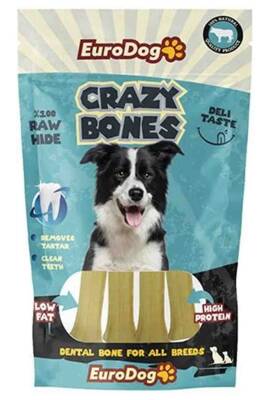 EuroDog Crazy Bones Press Köpek Kemik Ödül Maması 100gr - 1