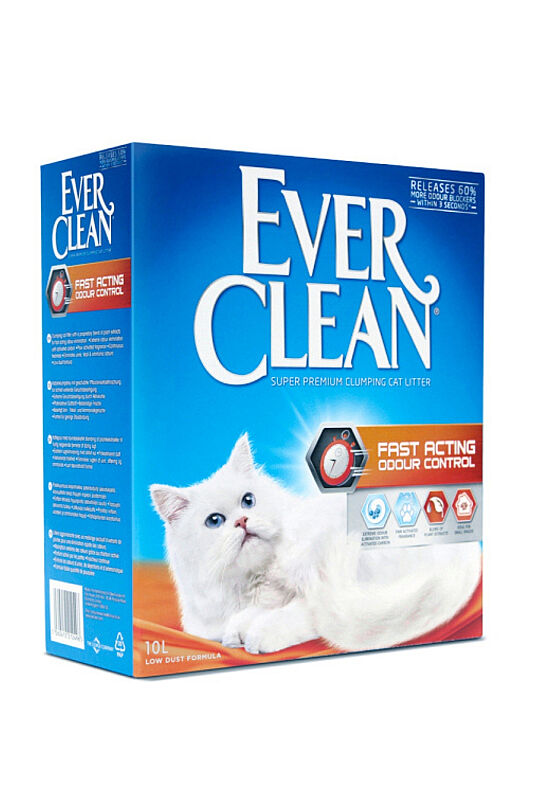 Ever Clean Fast Acting Doğal Bitki Özlü Hızlı Topaklanan Kedi Kumu 10lt - 1