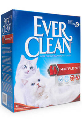 Ever Clean Multiple Çoklu Kullanıma Uygun Kedi Kumu 6lt - 1