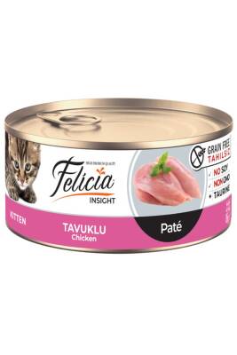 Felicia Yavru Tavuklu Yaş Kedi Maması 85gr - 1