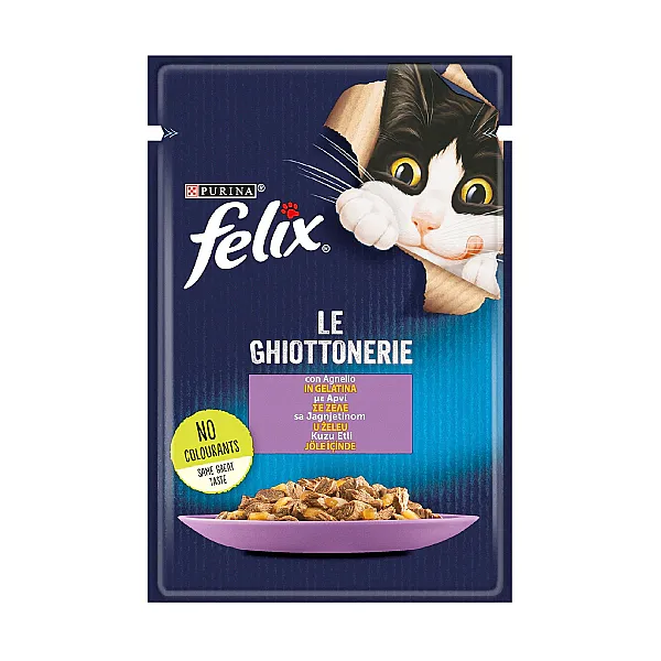 Felix Kuzu Etli Yetişkin Kedi Konservesi 85 Gr - 1