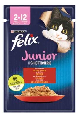 Felix Sığır Etli Yavru Kedi Konservesi 85gr - 1