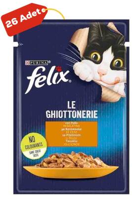 Felix Tavuklu Yetişkin Kedi Konservesi 26x85gr 26lı - 1