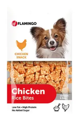 Flamingo Chicken Tavuklu & Pirinçli Köpek Ödül Maması 85gr - 1