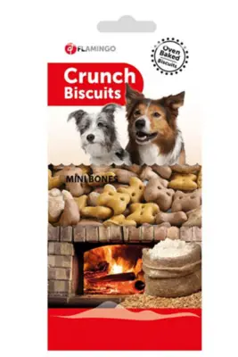 Flamingo Crunch Mini Bones Köpek Ödül Bisküvisi 500gr - 1