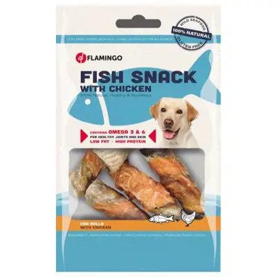 Flamingo Fishsnack Morina Balıklı Köpek Ödül Maması 85gr - 1