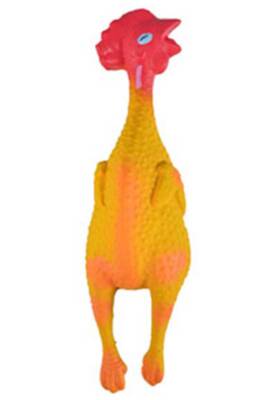 Flamingo Gallina Tavuklu Köpek Oyuncağı 14 Cm - 1