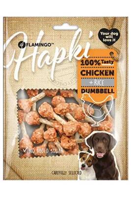 Flamingo Hapki Tavuk ve Pirinçli Dumbell Köpek Ödül Maması 150gr - 1