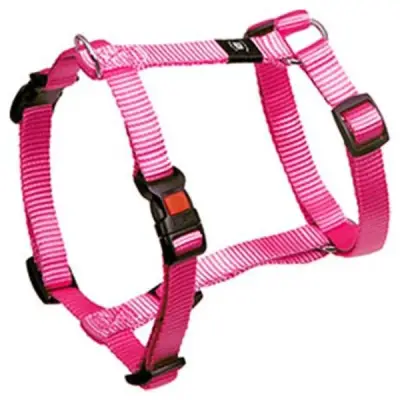 Flamingo Kilitli Köpek Göğüs Tasması 25-40cm 10mm (XS/S) Pembe - 1