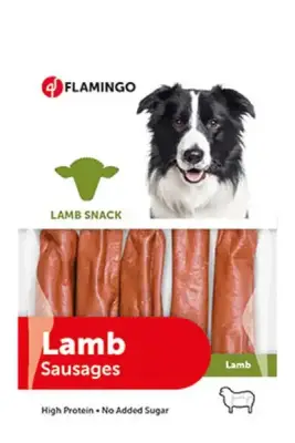 Flamingo Lamb Snack Kuzu Etli Sosis Köpek Ödül Maması 85gr - 1