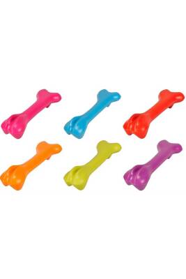 Flamingo Lastik Kemik Köpek Oyuncağı 22 cm - 1