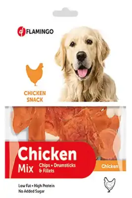 Flamingo Mix Tavuklu Karışık Köpek Ödül Maması 170 gr - 1