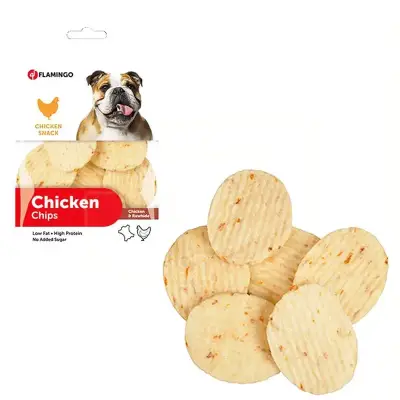 Flamingo Tavuklu Cips Köpek Ödül Maması 85gr - 1